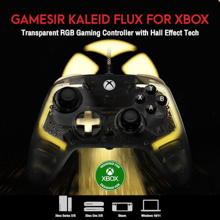 จอยเกม GAMESIR KALEID FLUX - TRANSPARENT_4